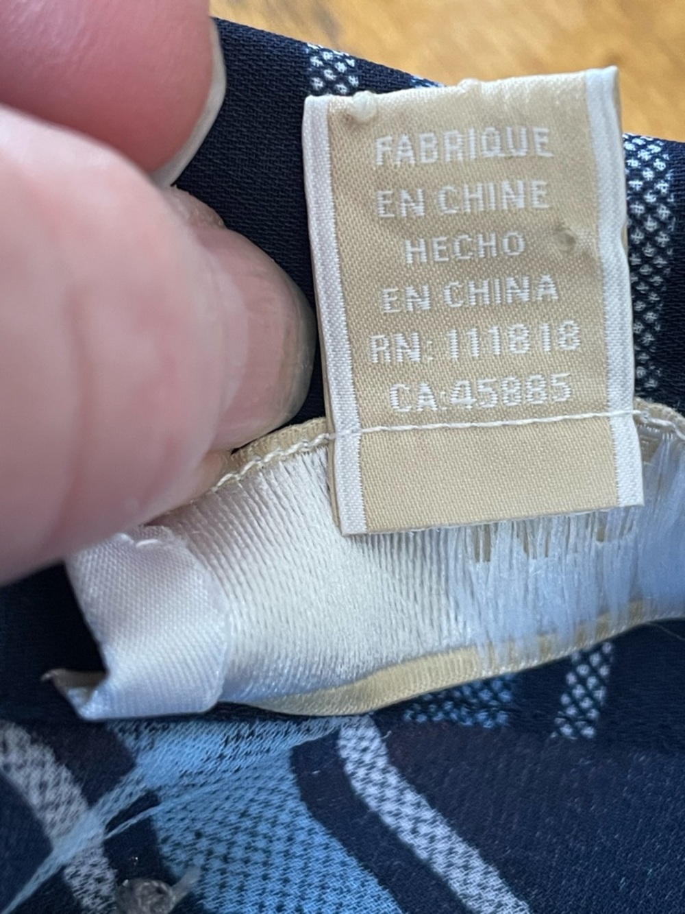 Michael Kors Navy and Light Blue Plaid Sleeveless Shirt Dress - Picture 8 of 8